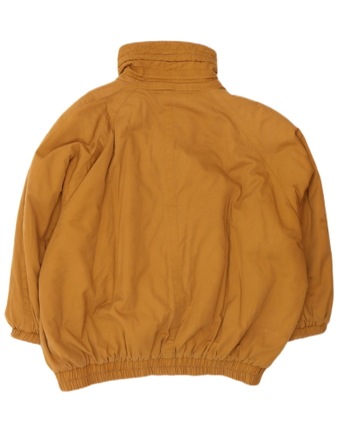 VINTAGE Jachetă de vânt supradimensionată pentru femei IT 42 bumbac maro mediu