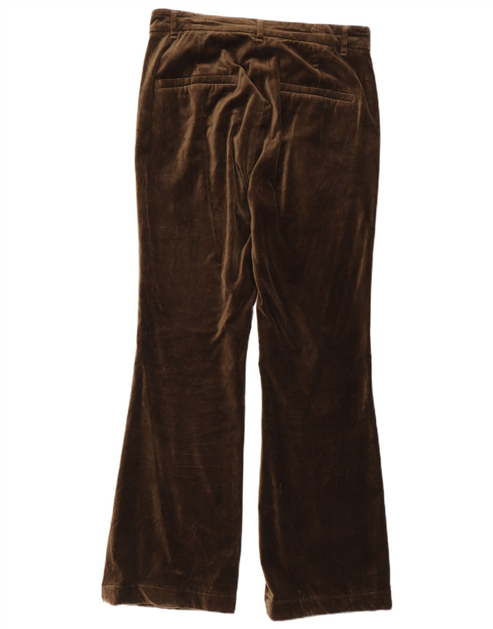 Massimo Dutti Pantaloni Chino Bootcut Femei EU 38 Small W28 L30 Maro