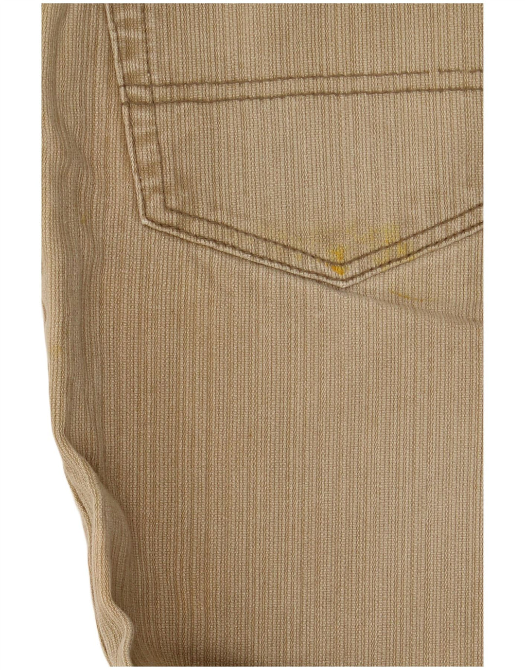 Pantaloni casual pentru bărbați Ben Sherman Bootcut W29 L30 Kaki Bumbac