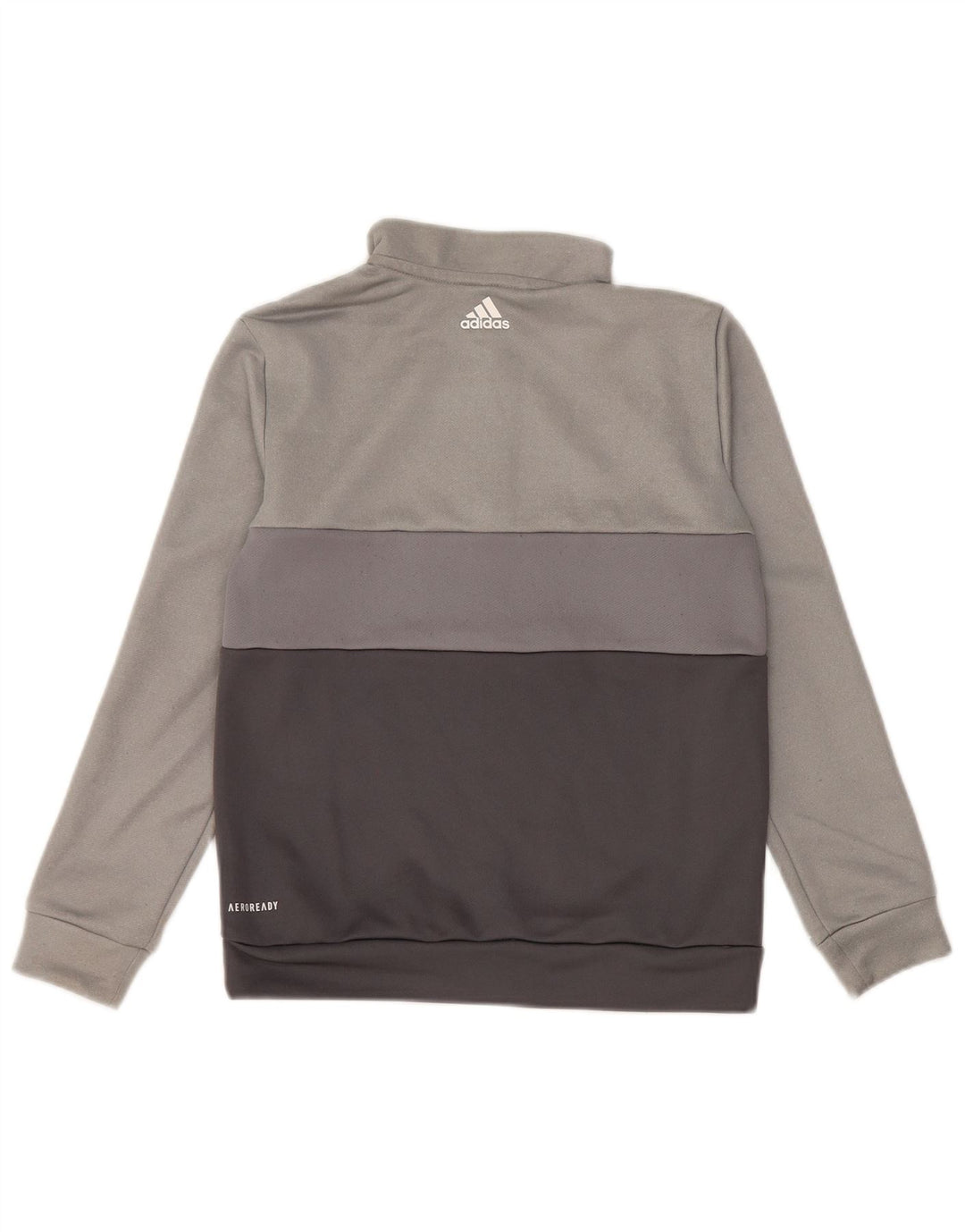 Pulover ADIDAS Aeroready Graphic pentru băieți 9-10 ani, gri