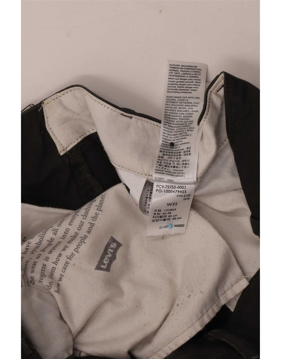 Pantaloni cargo pentru bărbați Levi's Medium W32 L29 Kaki Bumbac