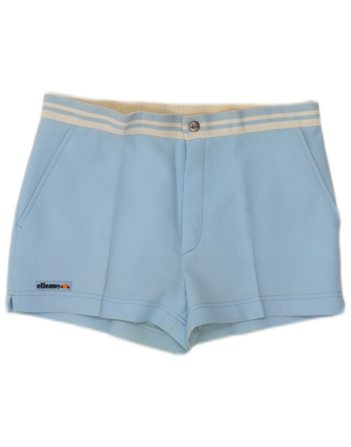 Pantaloni scurți casual pentru bărbați Ellesse IT 48 Medium W32 Poliester cu dungi albastre