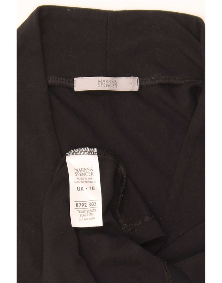 Vestă Marks & Spencer pentru femei UK 16 mare, viscoză, neagră