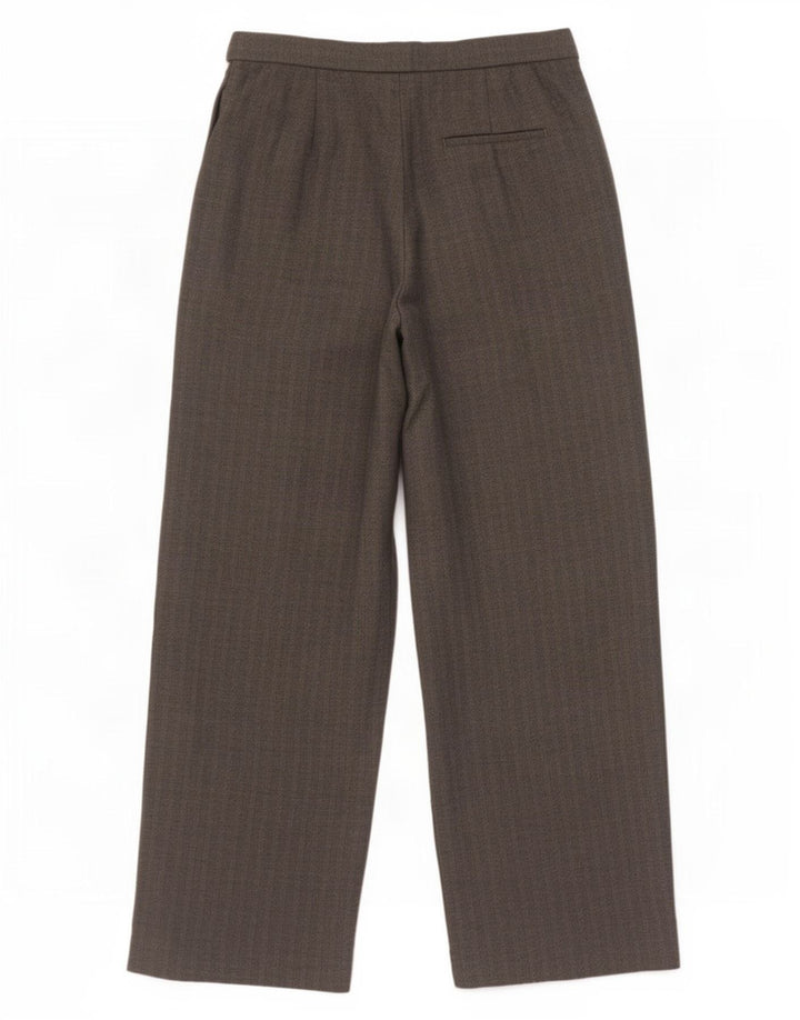 Pantaloni largi pentru femei Zara Mediu L30 L30 Poliester în spinare gri