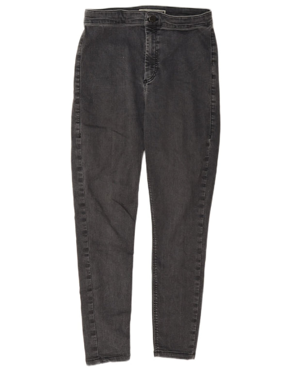 Topshop Blugi de damă cropped W32 L25 bumbac gri