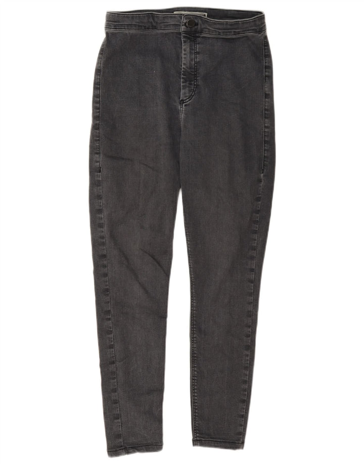 Topshop Blugi de damă cropped W32 L25 bumbac gri