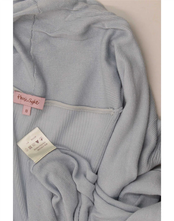 Pulover cardigan deschis pentru femei Phase Eight UK 8 Small Blue Viscose