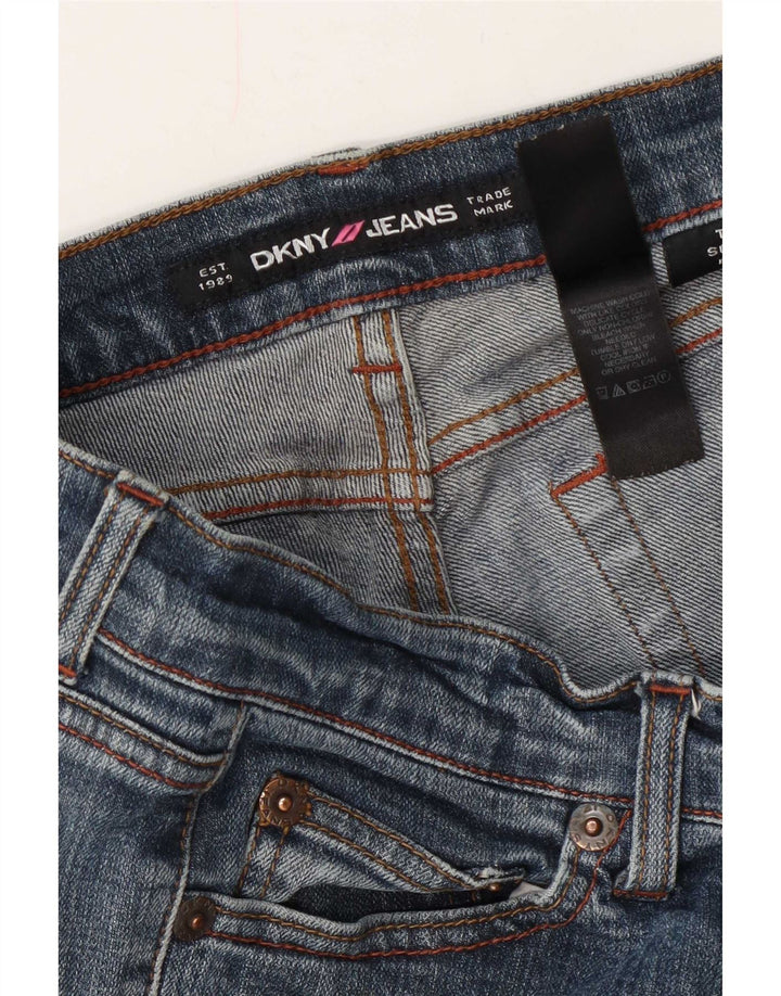 Blugi Dkny pentru femei Bootcut W30 L28 Albastru