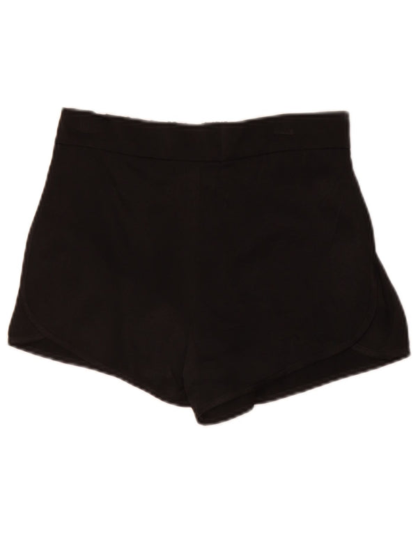Pantaloni scurti sport Topshop pentru femei UK 4 XS Black Viscose