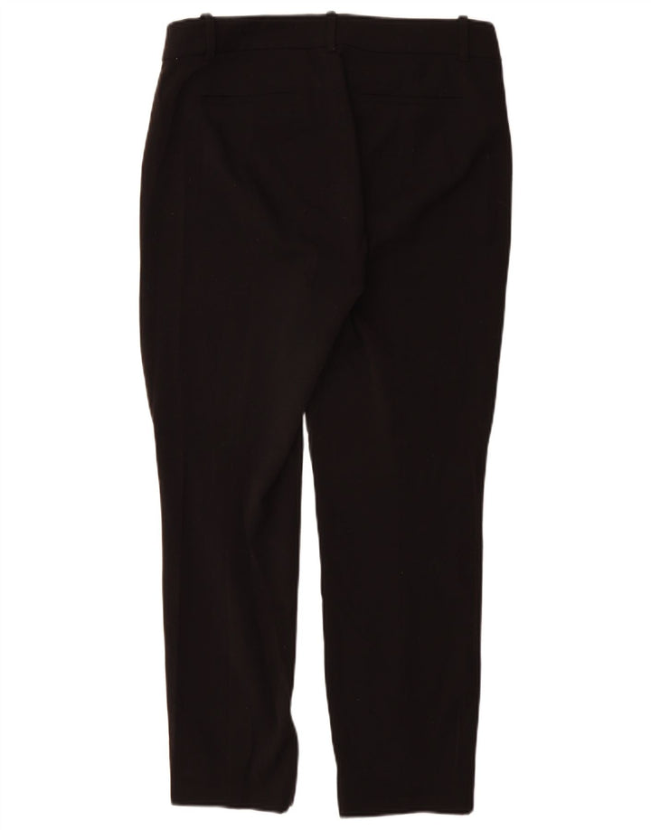 Pantaloni chino subțiri pentru femei J. CREW US 8 Medium W28 L27 Poliester negru