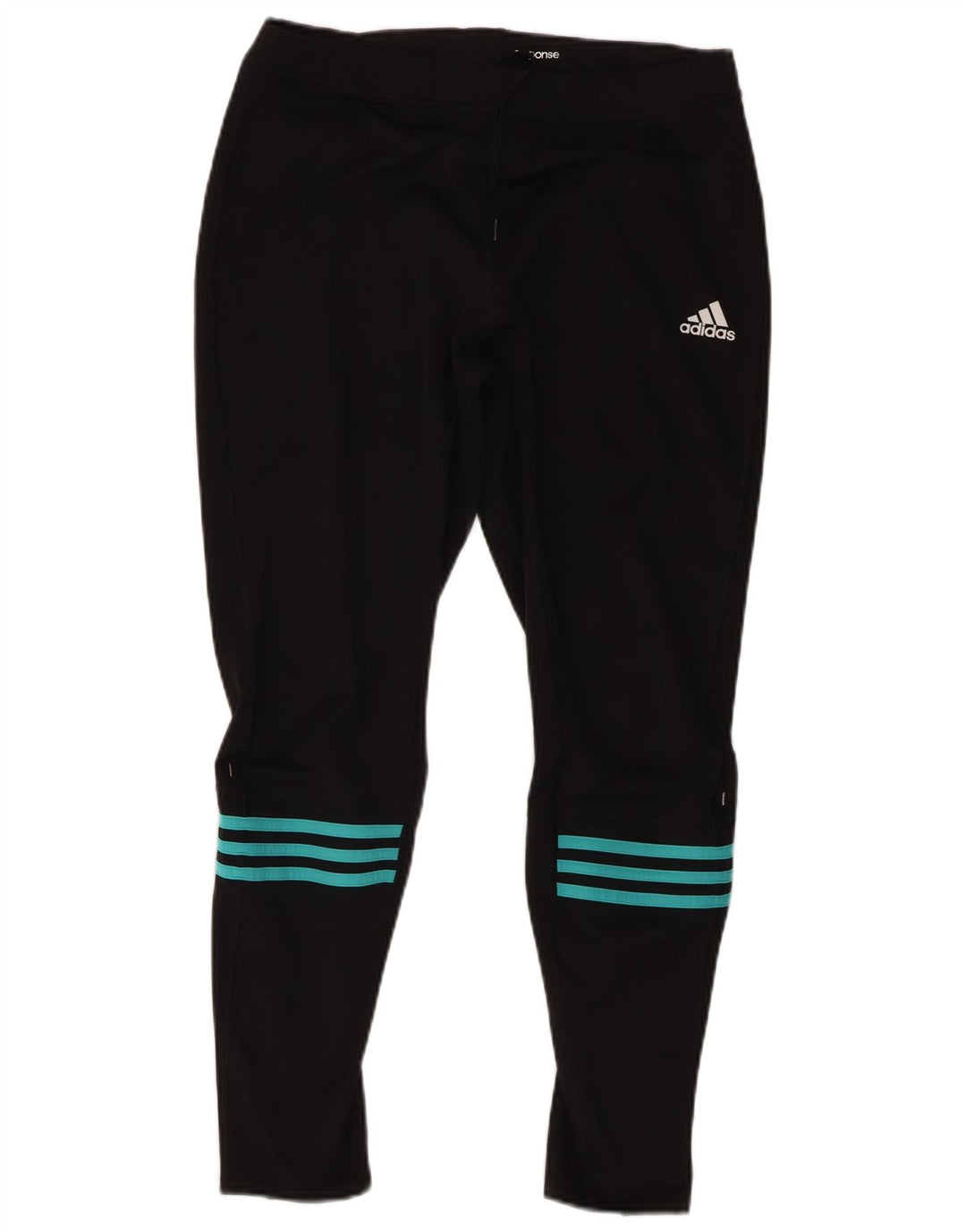 Leggings Adidas Response pentru femei XL cu dungi negre