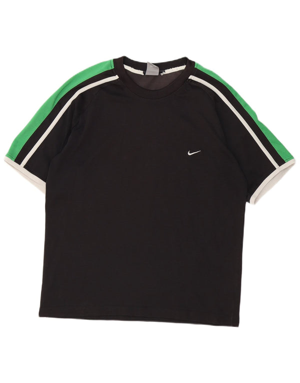 Tricou pentru bărbați Nike Top UK 42/44 Large Black Colorblock