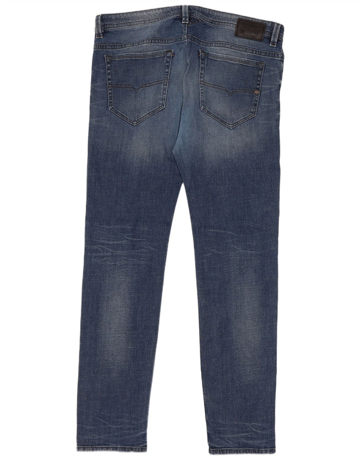 Jeans slim Thavar pentru bărbați Diesel W38 L34 Bumbac albastru