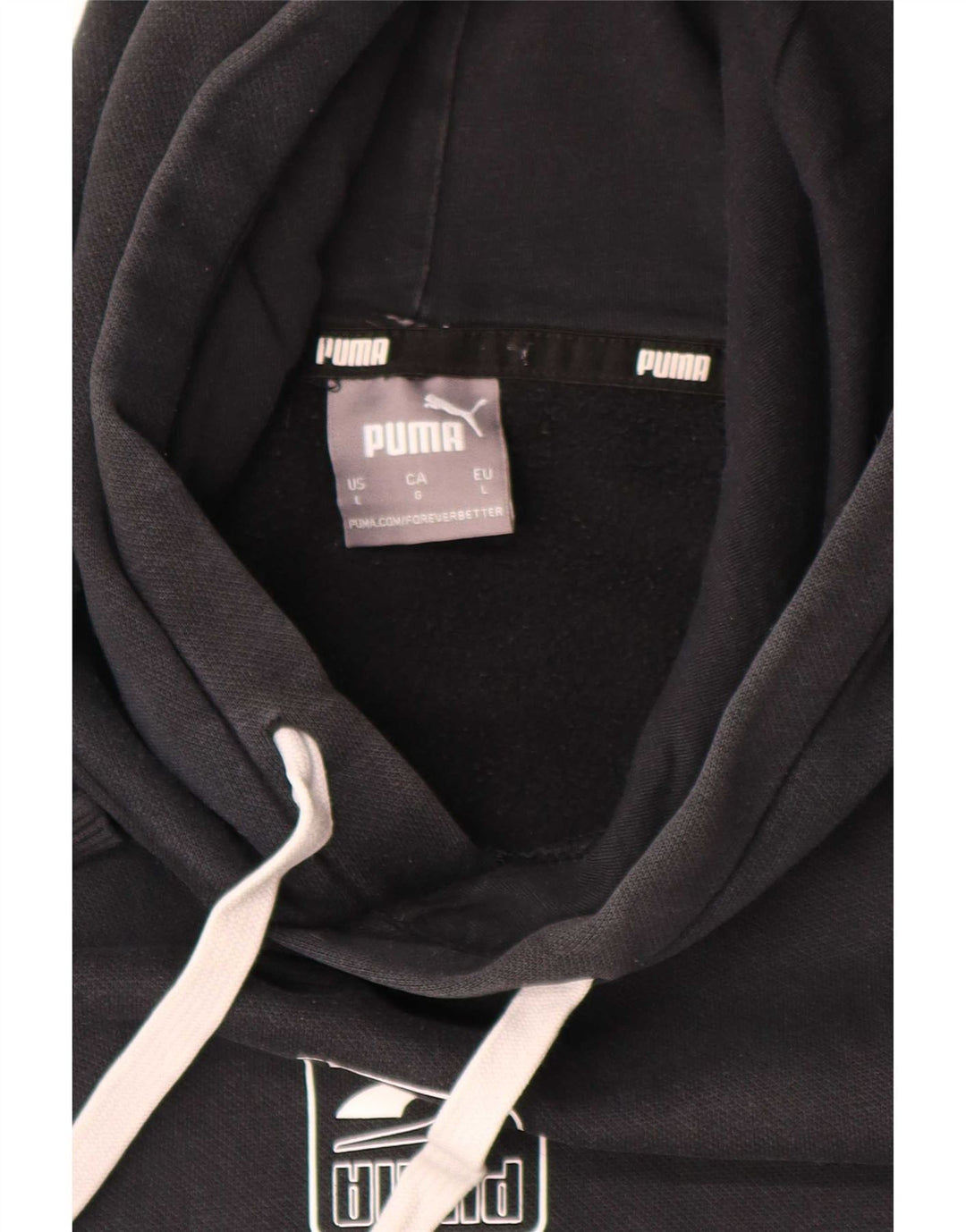 Pulover Puma pentru bărbați, mare, negru, bloc de culoare