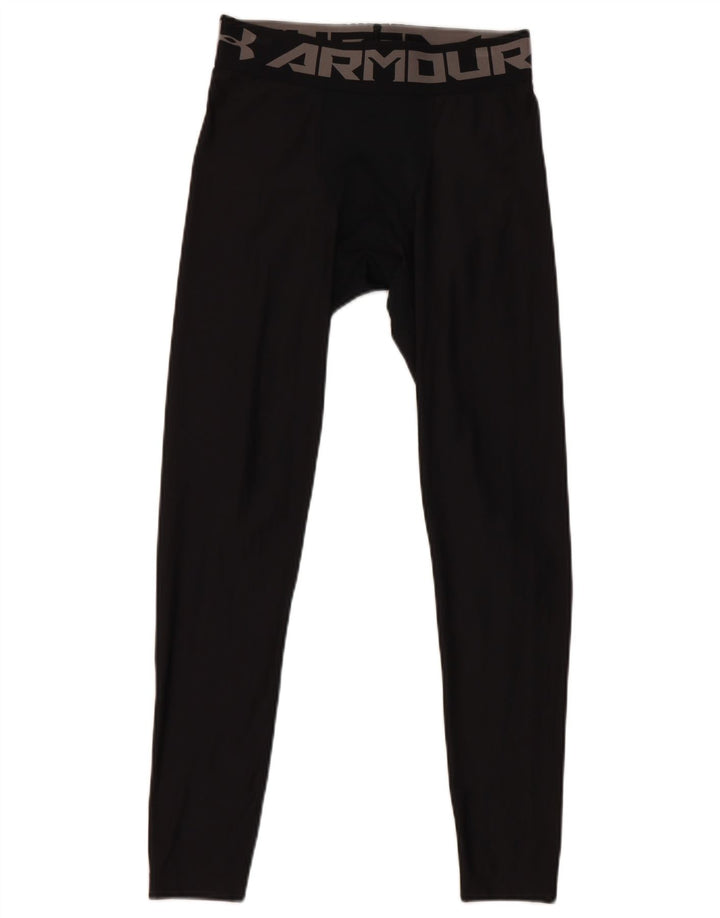 Leggings grafic Under Armour pentru bărbați, poliester mediu negru