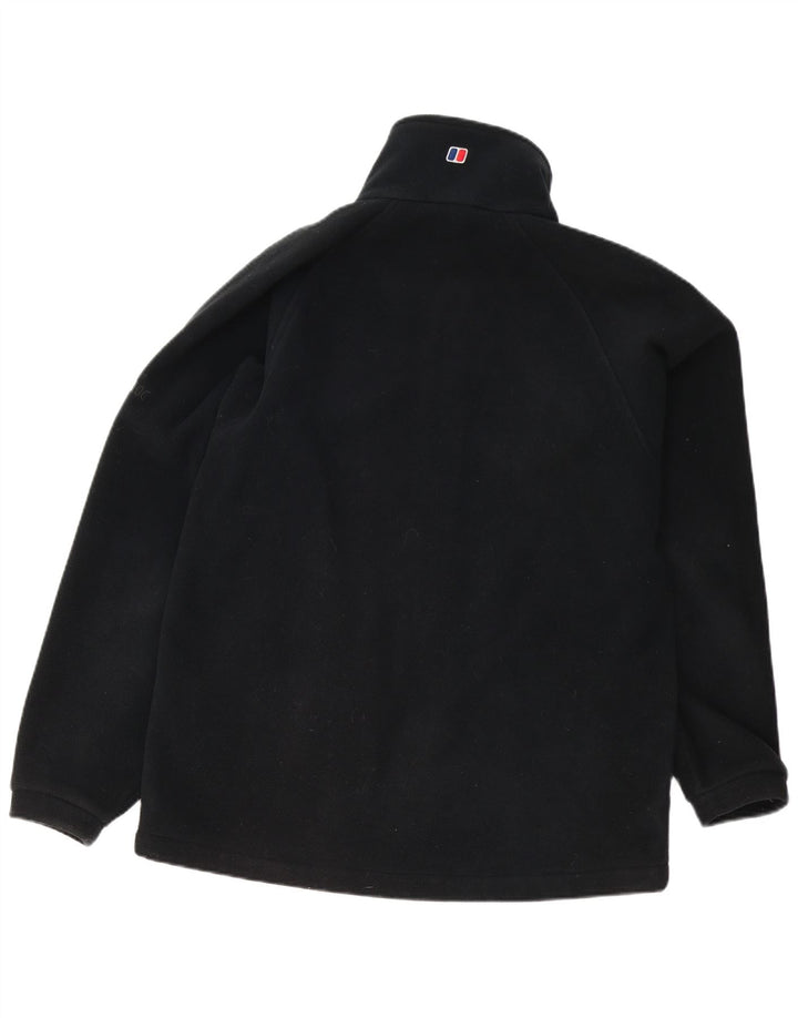 Jachetă fleece pentru bărbați Berghaus, poliester mediu negru