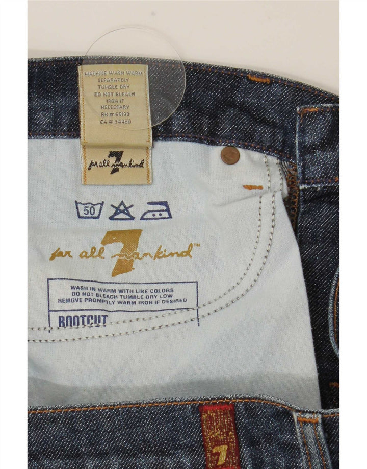 7 For All Mankind Blugi Bootcut pentru femei W29 L32 Bumbac albastru