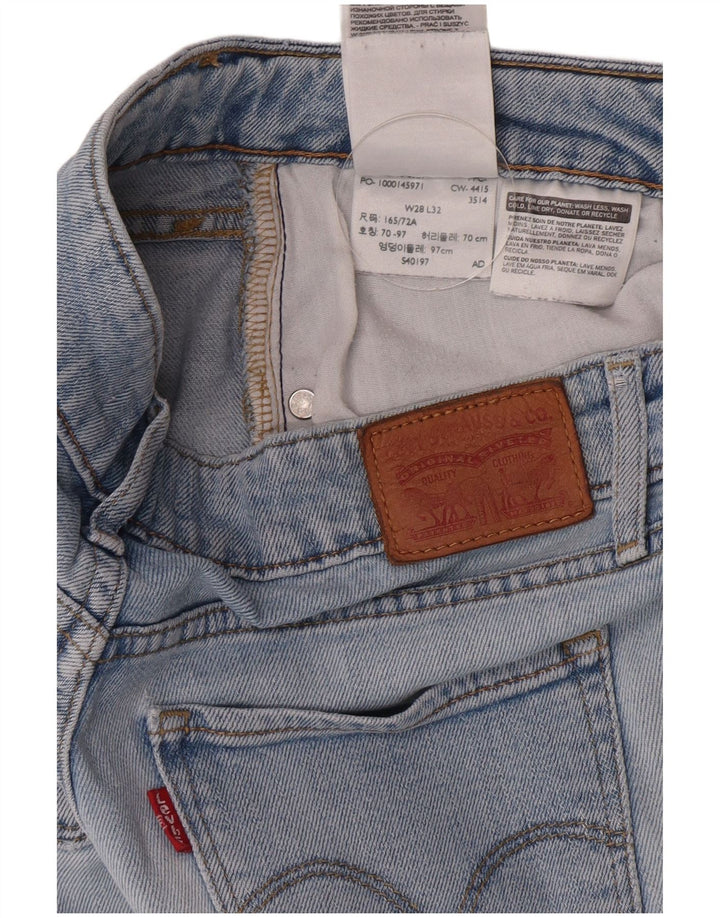 Blugi LEVI'S 715 Bootcut W28 L30 Bumbac albastru