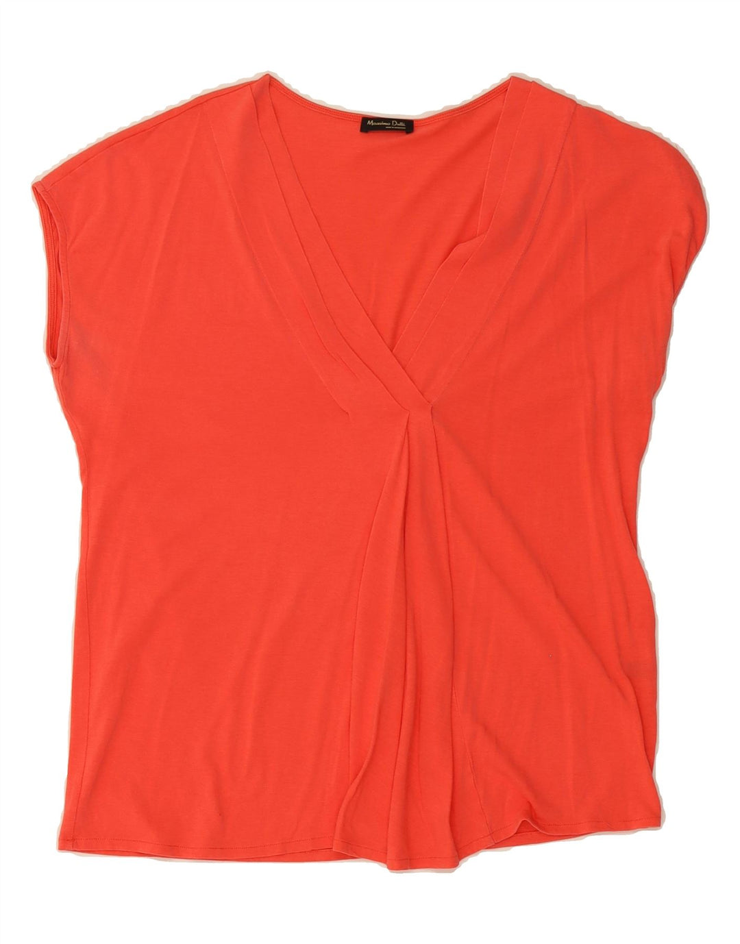 MASSIMO DUTTI Womens Blouse Top UK 16 Large Red Vintage Massimo Dutti and Second-Hand Massimo Dutti from Messina Hembry 