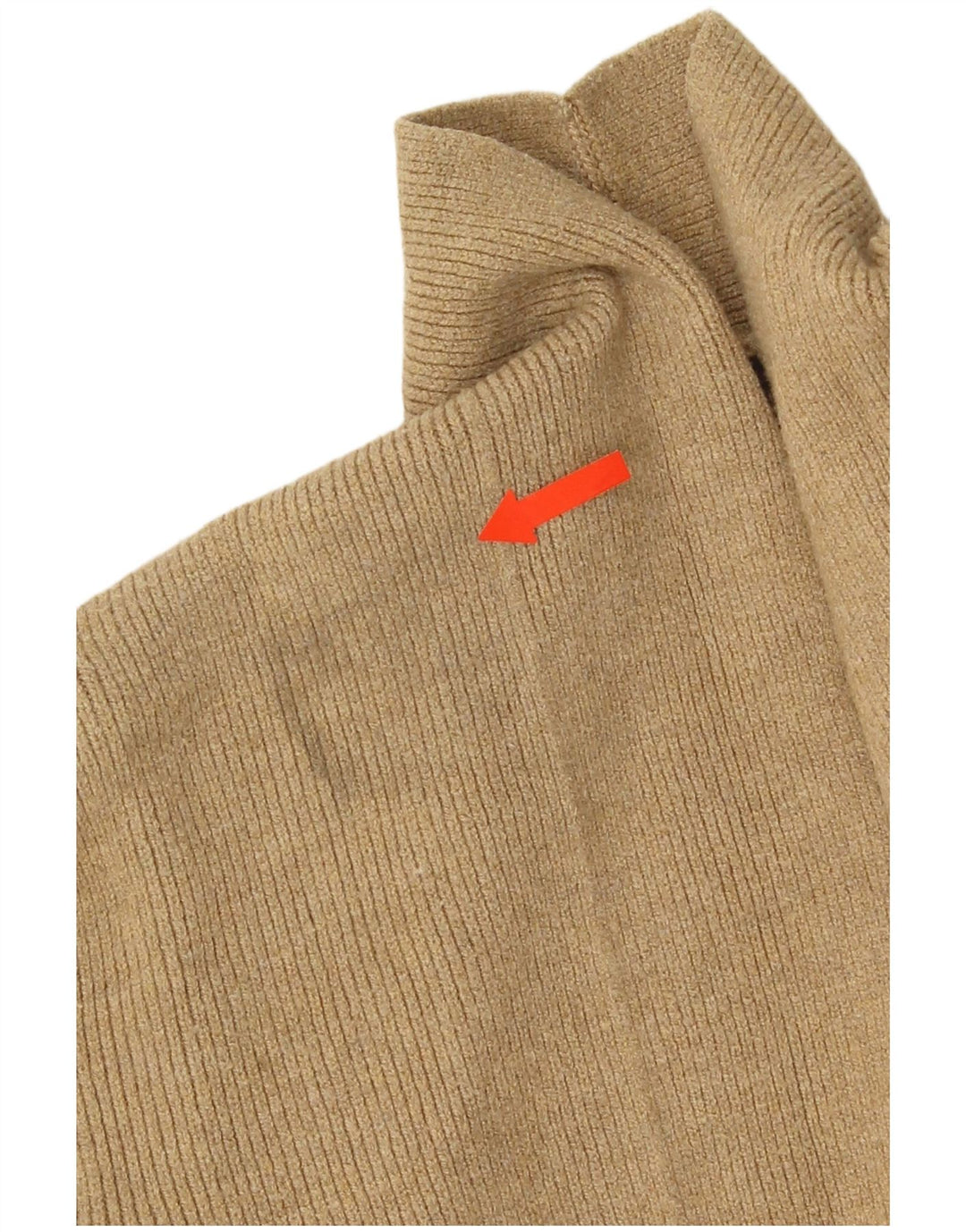 Pulover cardigan deschis pentru femei Marks & Spencer UK 8 mic, bej, viscoză