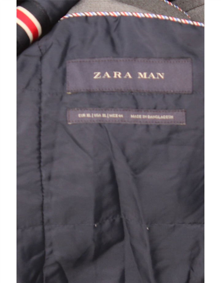 ZARA pardesiu bărbați UK 42 XL gri