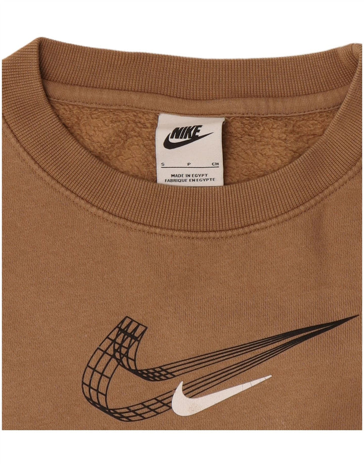 Hanorac grafic pentru bărbați Nike Jumper mic, bej