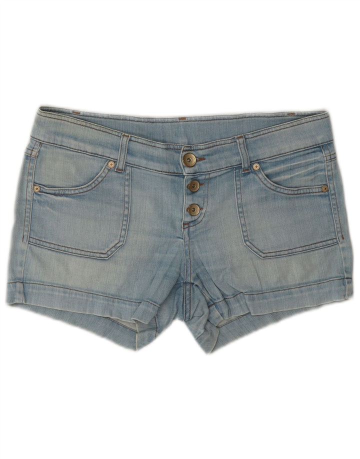 Pantaloni scurți din denim pentru femei Benetton W32 Large Blue