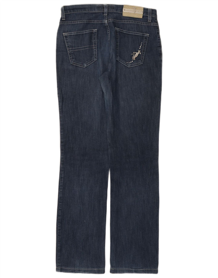 TRUSSARDI Blugi Drepți Femei L26 L30 Bumbac Albastru