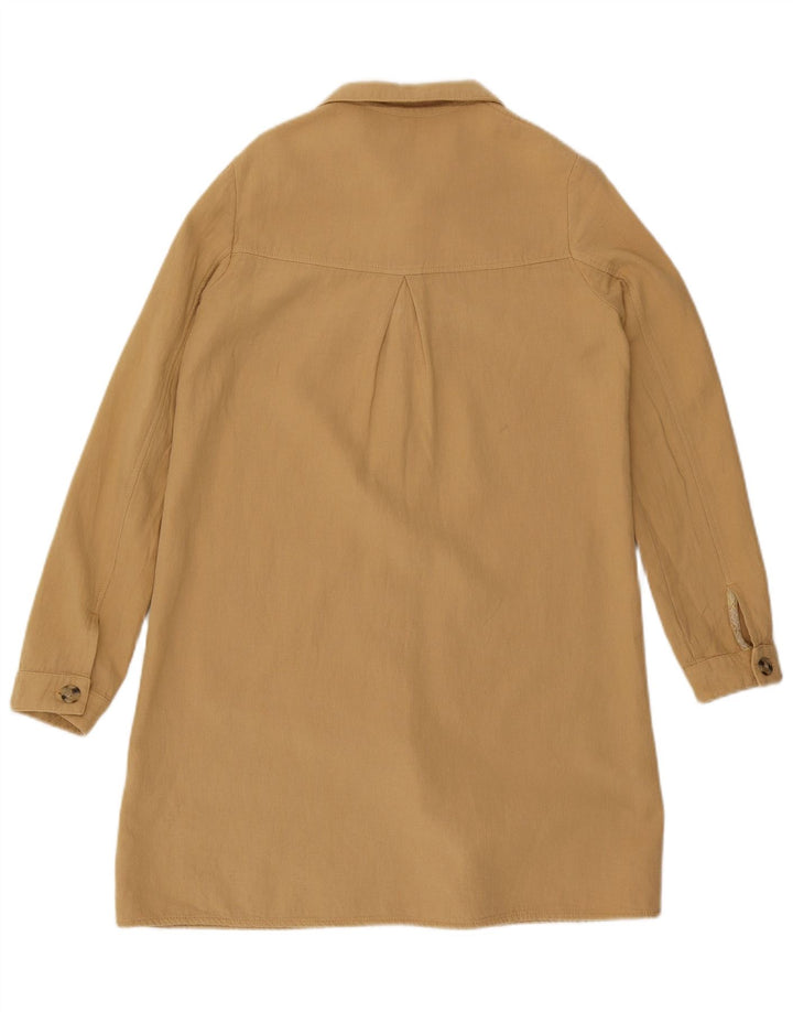 Pardesiu supradimensionat pentru femei Zara UK 6 XS Bej