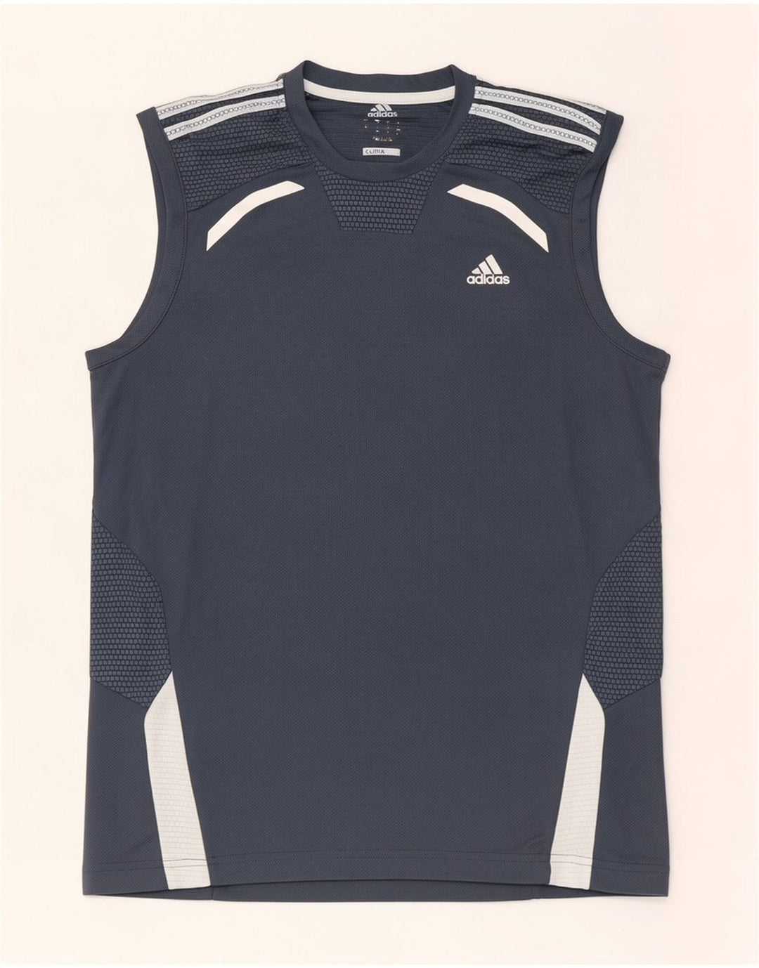 Adidas Clima 365 Vest Top pentru bărbați, Gri, Poliester Colorblock