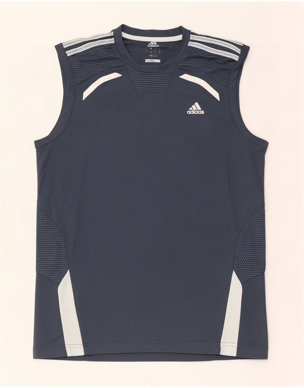 Adidas Clima 365 Vest Top pentru bărbați, Gri, Poliester Colorblock
