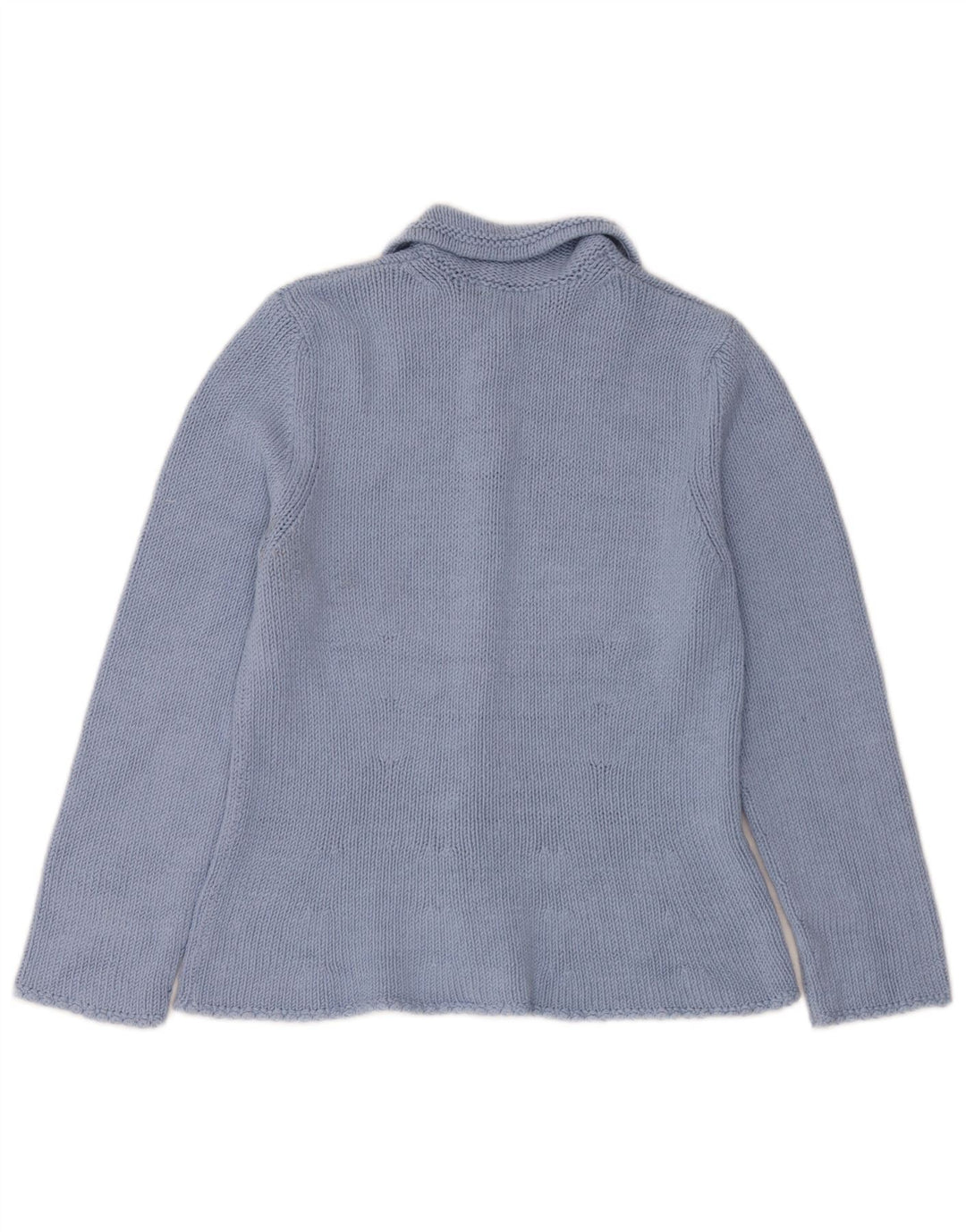 Pulover cardigan Boden pentru femei UK 14 Medium Blue Silk