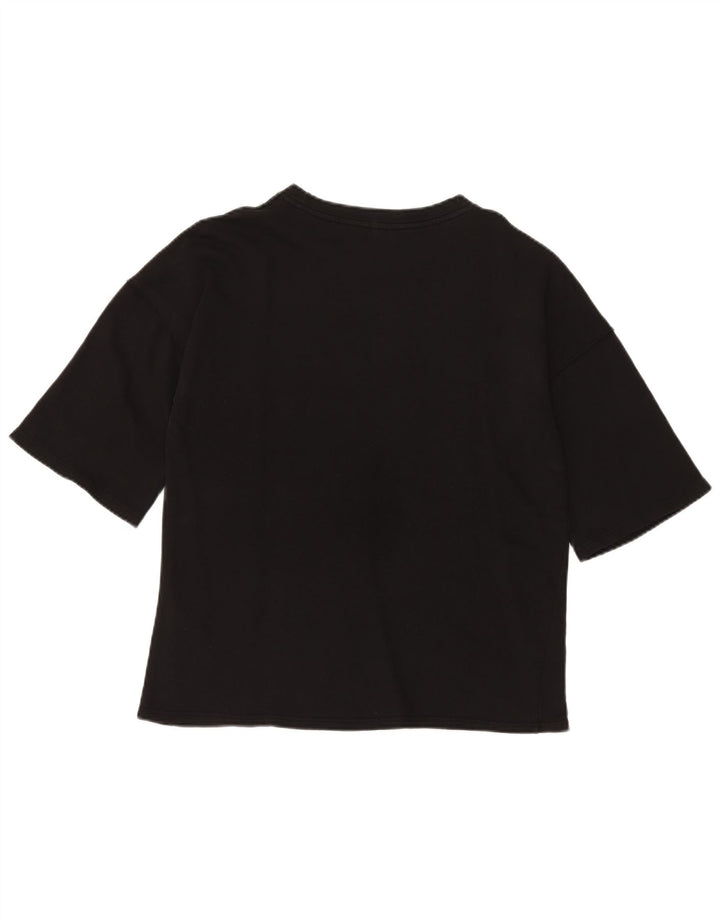 Tricou Zara Barbati Top Mic Negru Bumbac