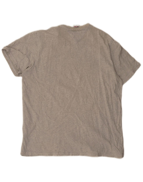 Tricou grafic pentru bărbați Tommy Hilfiger Top XL bumbac gri