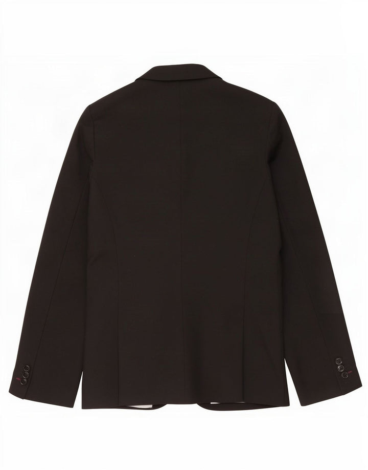 Jachetă pentru femei Marks & Spencer Autograph cu 2 nasturi, UK 10, negru