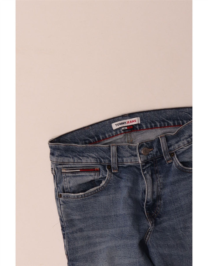 TOMMY HILFIGER Blugi subțiri pentru femei W28 L30 Bumbac albastru