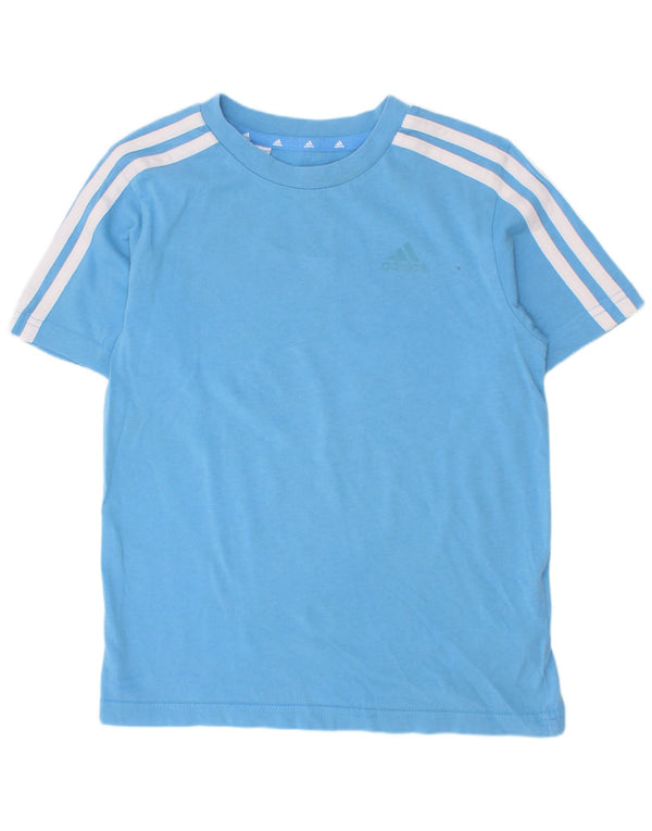 Tricou Băieți Adidas Top 7-8 Ani Bumbac Albastru