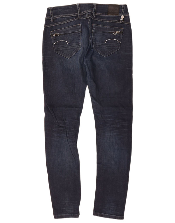 Blugi skinny pentru femei G-STAR L27 L30 bumbac bleumarin