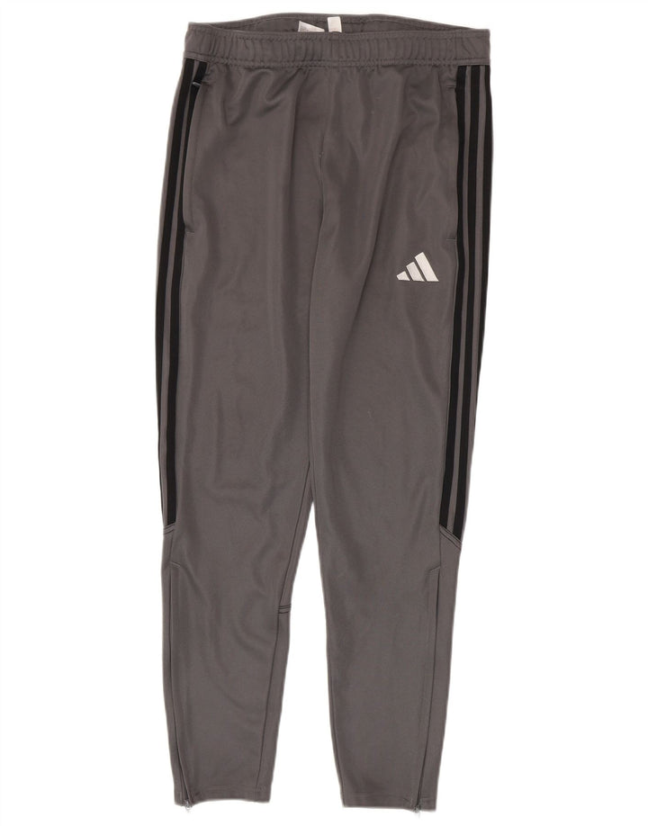 Pantaloni de trening Adidas Aeroready pentru bărbați, poliester, gri mediu