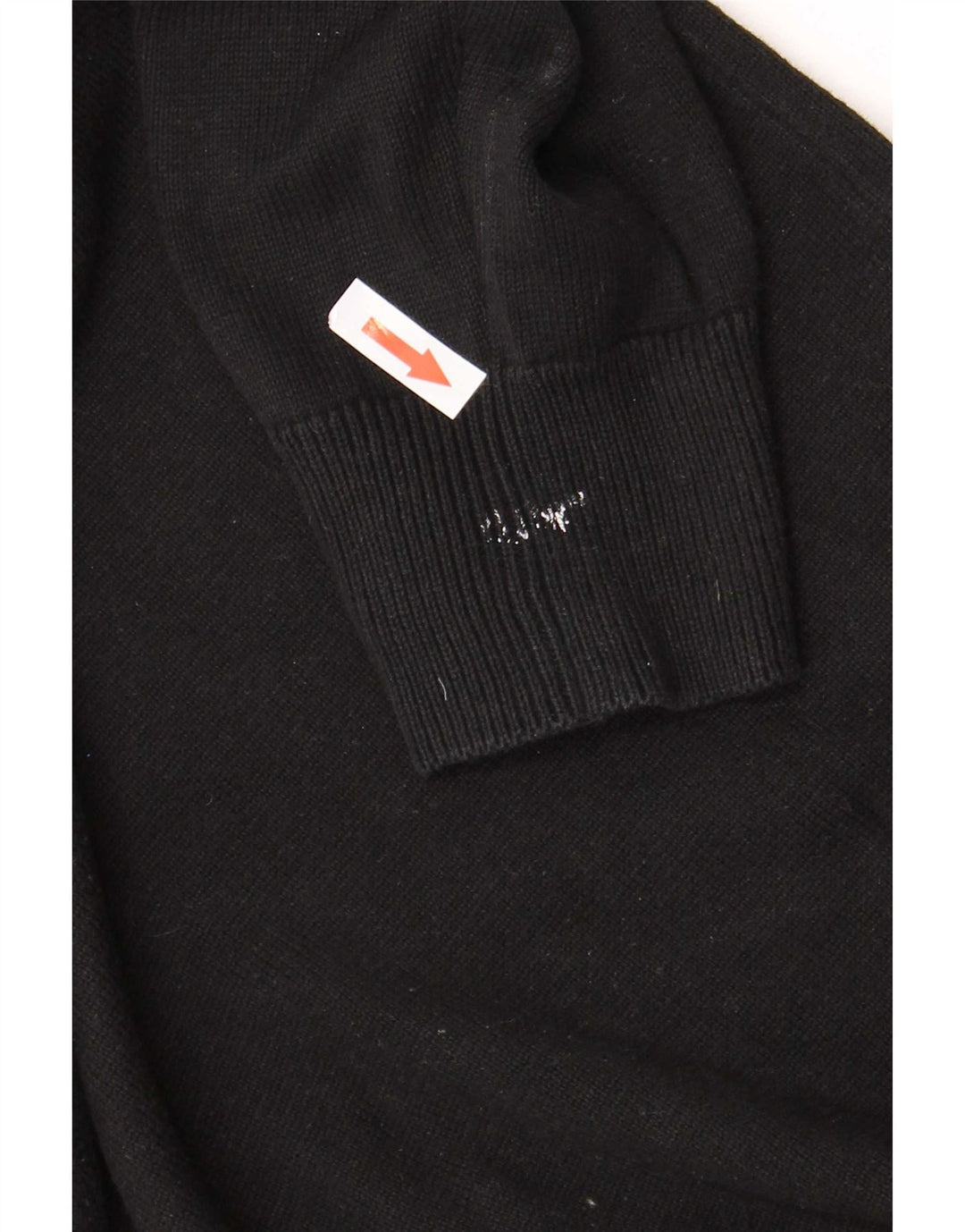 Pulover pentru bărbați Lyle & Scott, cu fermoar, cu gât, bumbac mare, negru
