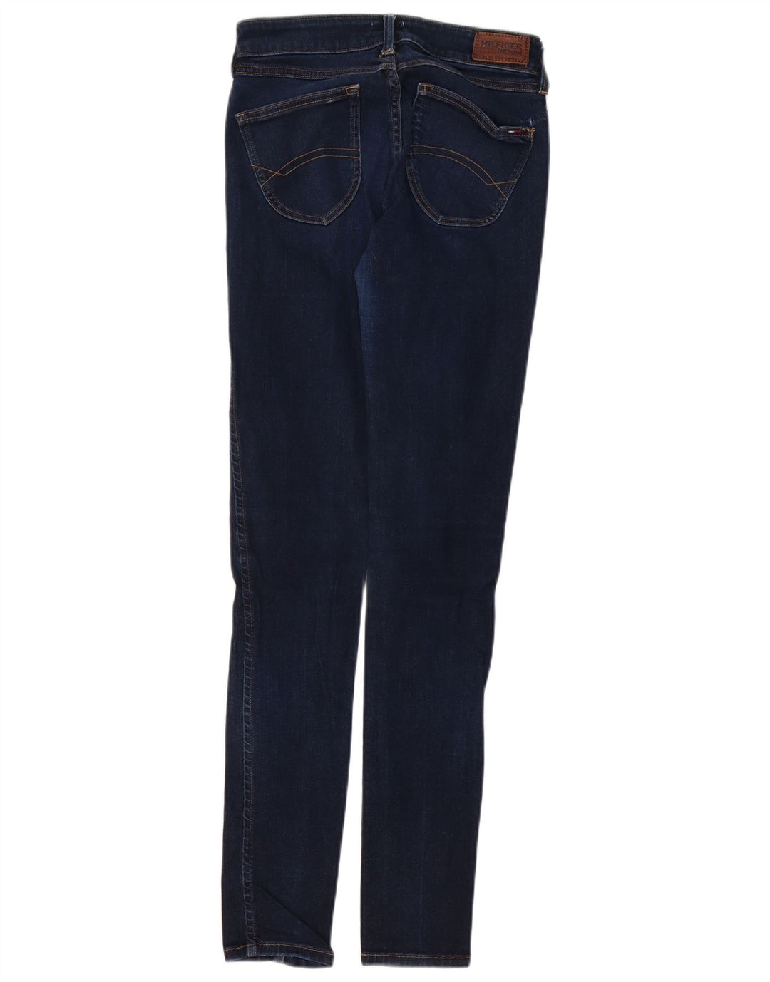 Blugi skinny pentru femei TOMMY HILFIGER L27 L32 bumbac bleumarin