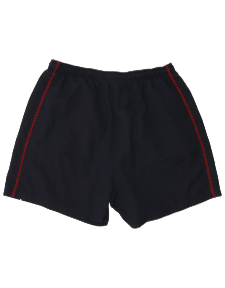 Pantaloni scurți sport grafic Reebok pentru bărbați, mari, albastru, poliester