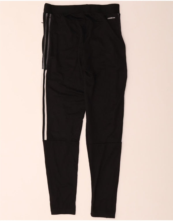 Pantaloni de trening Adidas Aeroready pentru bărbați, poliester negru mic