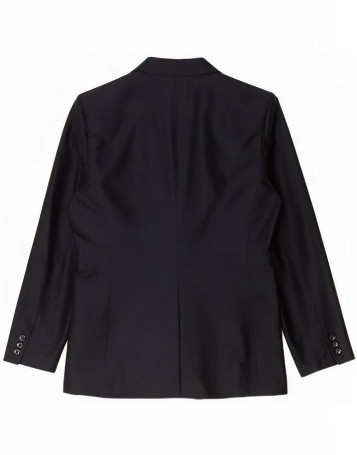 Jachetă Blazer pentru femei cu 3 nasturi Marella UK 14 Medium Bleumarin Acetat