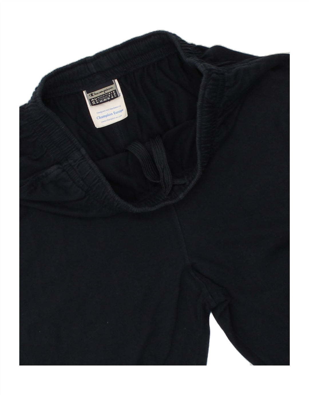 CHAMPION Womens Tracksuit Trousers UK 12 Medium Navy Blue Cotton Vintage Champion and Second-Hand Champion from Messina Hembry 