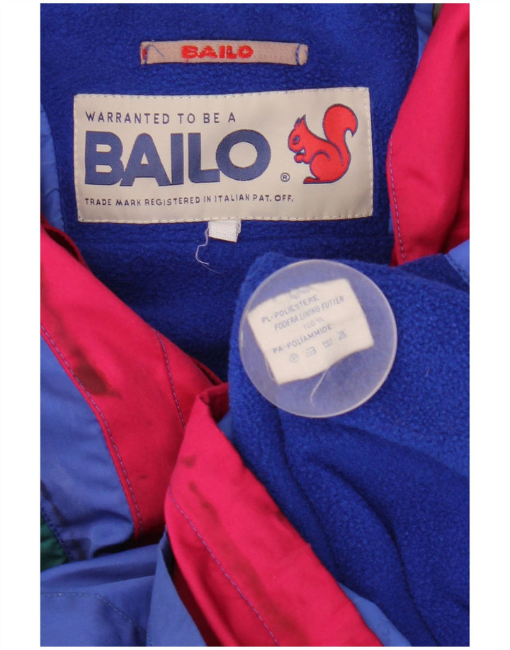 Jachetă de schi Anorak cu glugă pentru bărbați Bailo UK 36 Mic, multicoloră