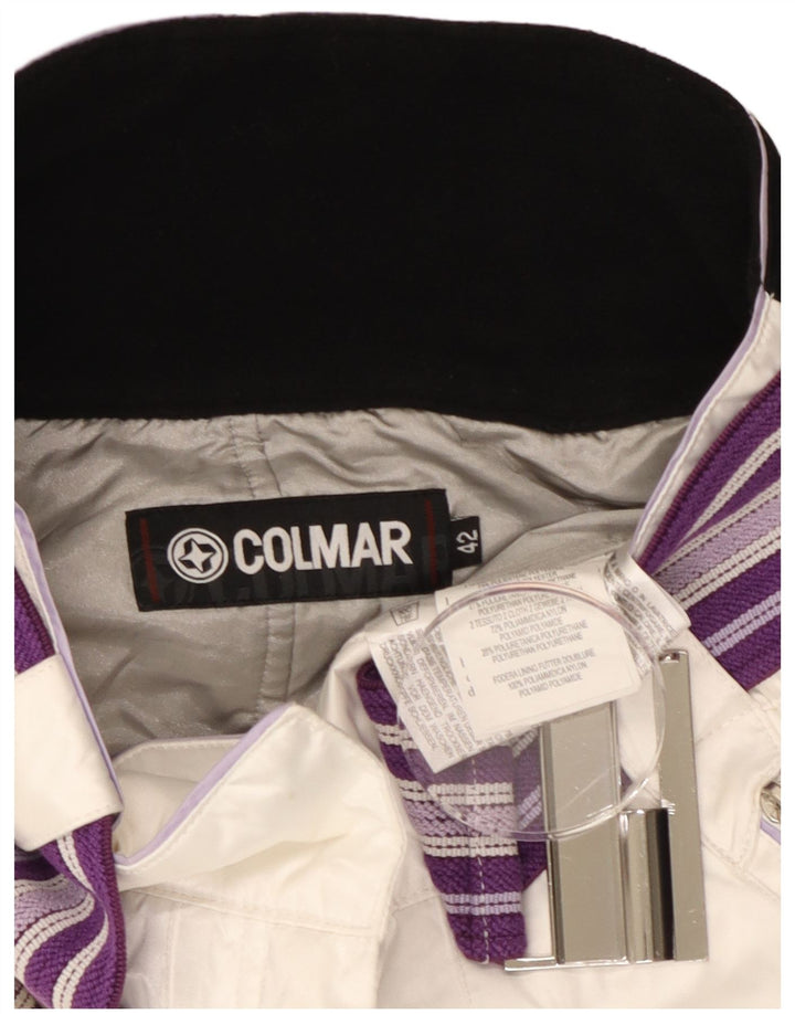 Pantaloni de schi Colmar pentru femei IT 42 Medium W28 L29 Alb Poliester Sport