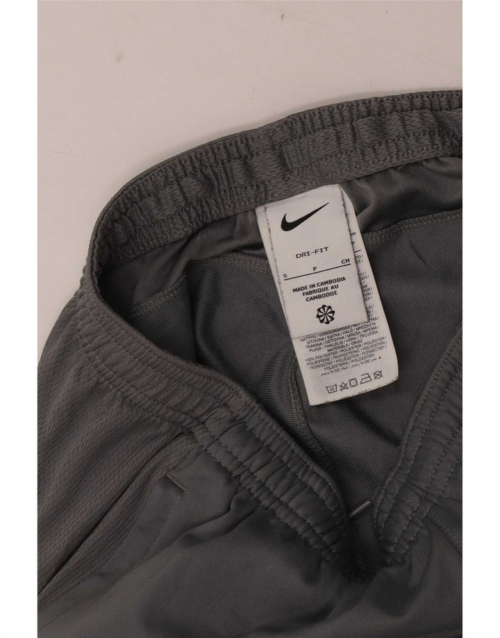 Pantaloni de trening Nike Dri Fit pentru bărbați, gri mici, poliester color bloc