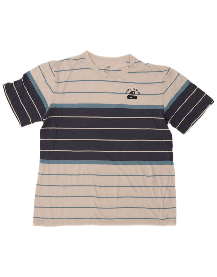 Tricou pentru bărbați Nike Top Medium White Colorblock