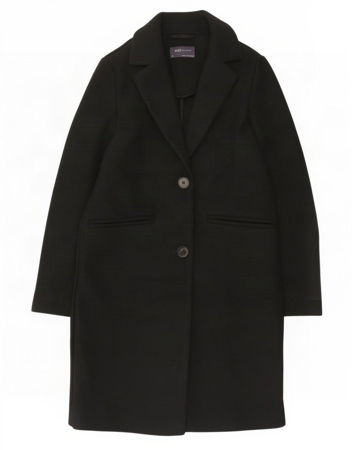 Palton pentru femei Marks & Spencer UK 6 XS poliester negru